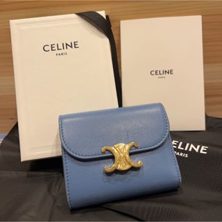 セリーヌ ミニ 財布(レディース)(ブルー・ネイビー/青色系)の通販 31