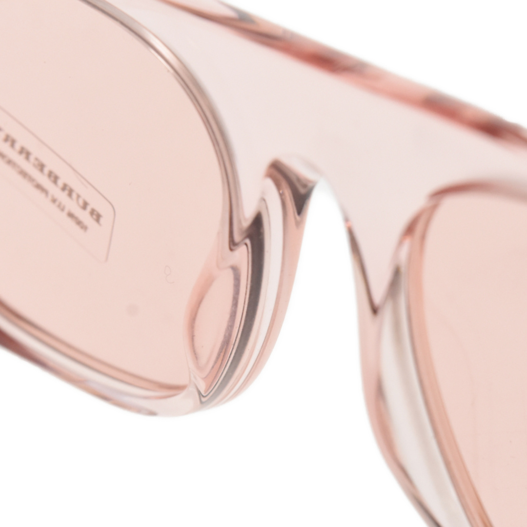 BURBERRY - BURBERRY バーバリー スクエア クリアフレームサングラス