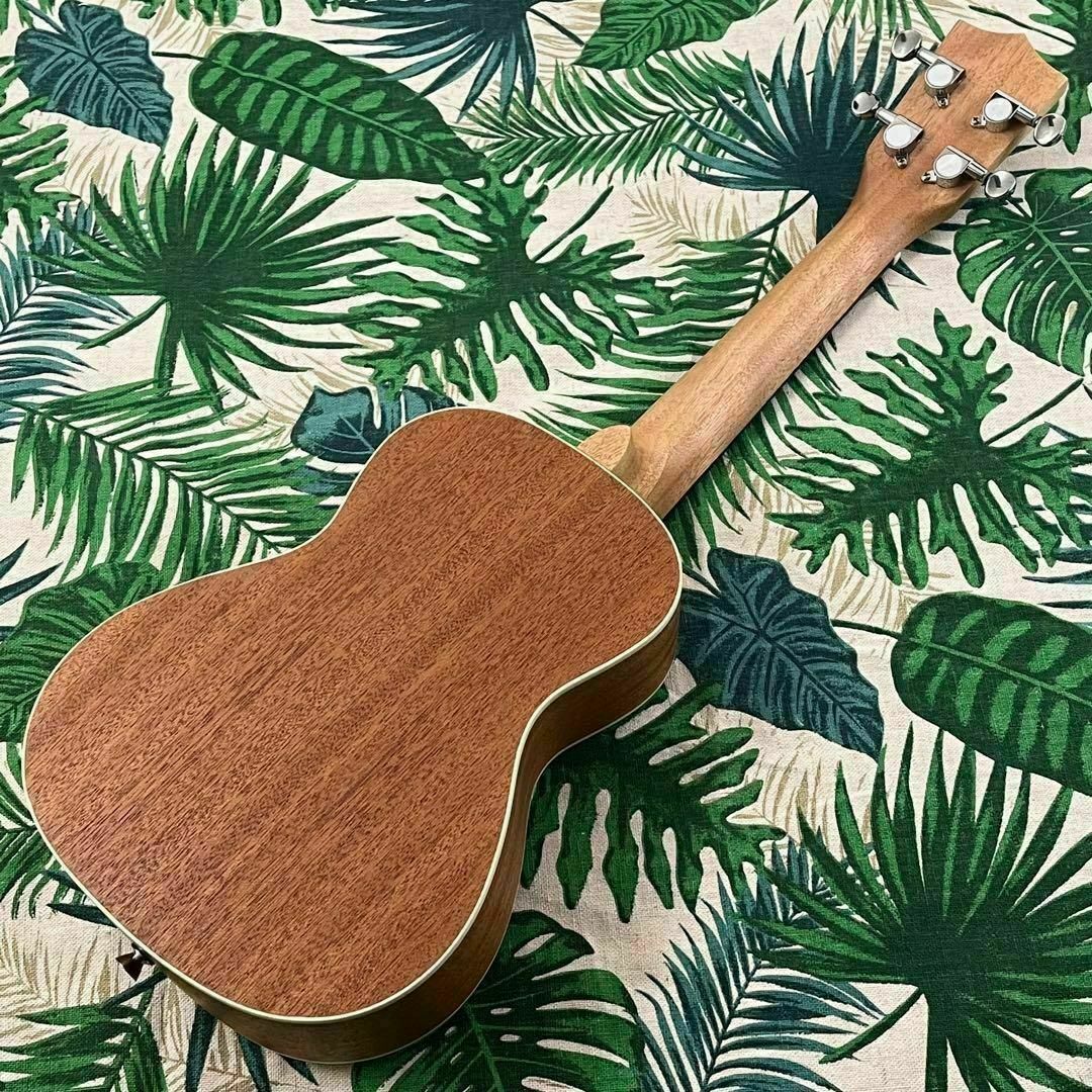 【RoseFinch】スプルース材のエレキ・コンサートウクレレ【ukulele】