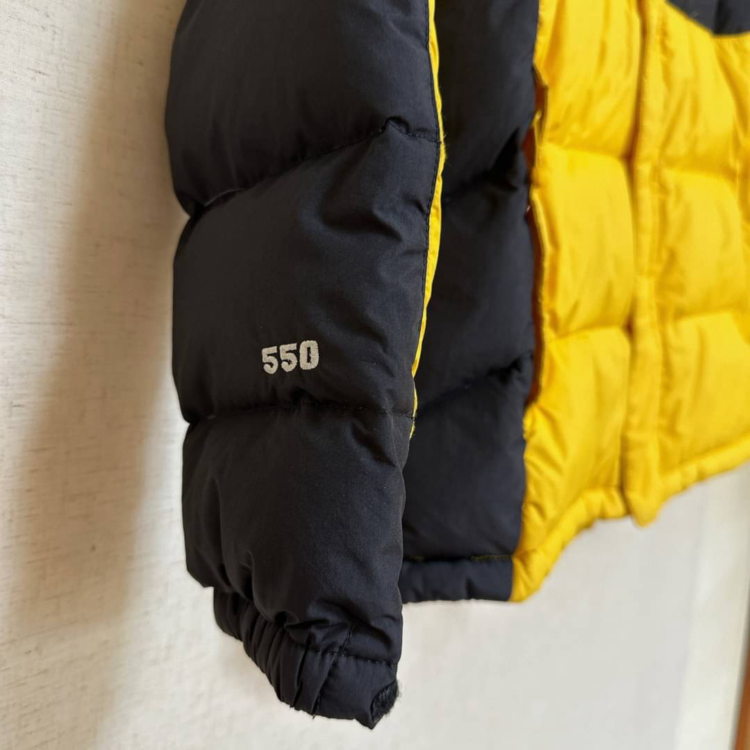 THE NORTH FACE(ザノースフェイス)のノースフェイス ダウンジャケット 550フィル hyvent 140 キッズ  キッズ/ベビー/マタニティのキッズ服男の子用(90cm~)(ジャケット/上着)の商品写真