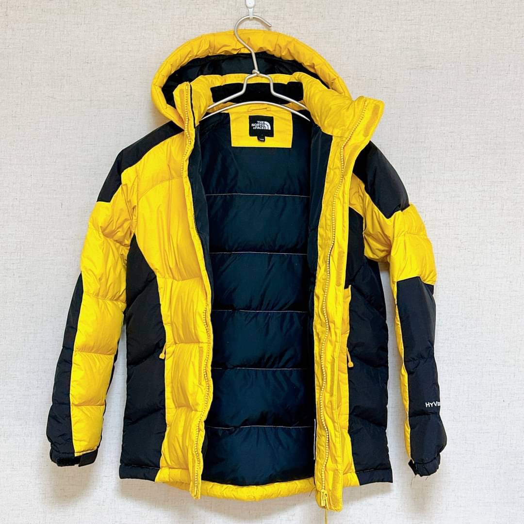 THE NORTH FACE(ザノースフェイス)のノースフェイス ダウンジャケット 550フィル hyvent 140 キッズ  キッズ/ベビー/マタニティのキッズ服男の子用(90cm~)(ジャケット/上着)の商品写真