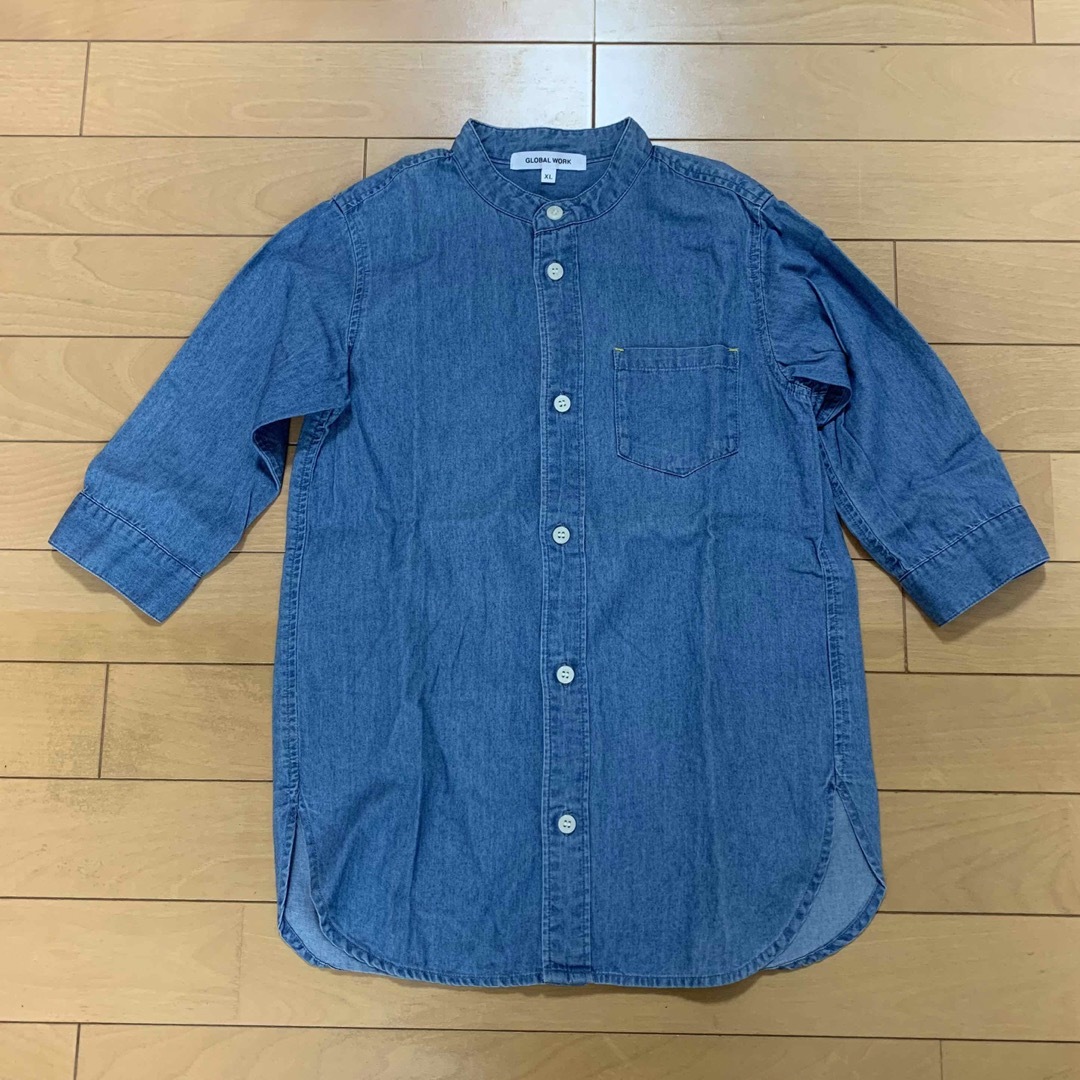 GLOBAL WORK(グローバルワーク)のGLOBAL WORK グローバルワーク キッズ トップス XL 110-120 キッズ/ベビー/マタニティのキッズ服男の子用(90cm~)(Tシャツ/カットソー)の商品写真