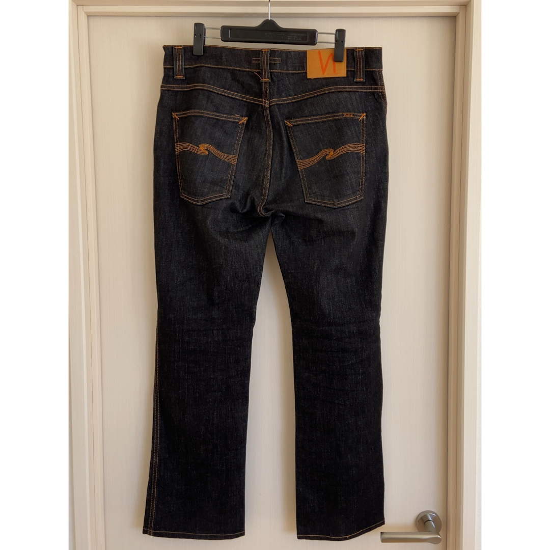 nudie jeans slim jim (29inc)ブラックデニム