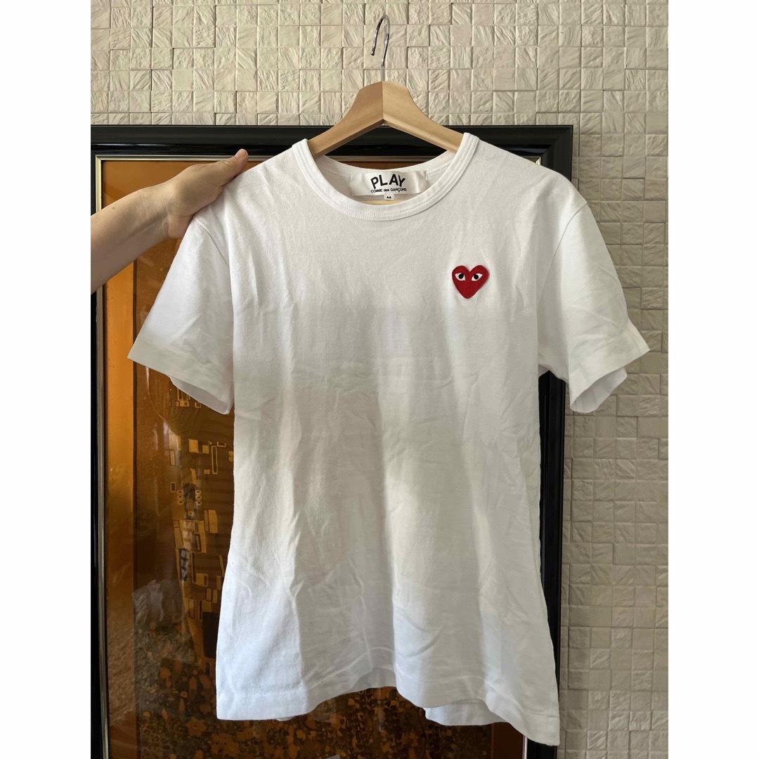 COMME des GARCONS(コムデギャルソン)のPLAYコムデギャルソンCOMME　des GARCONS Tシャツ レディースのトップス(Tシャツ(半袖/袖なし))の商品写真