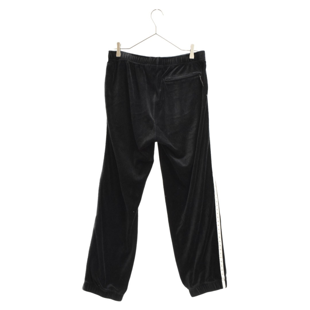 SUPREME シュプリーム 22AW Studded Velour Track Pant サイドスタースタッズ付きベロアトラックパンツ ブラック 1