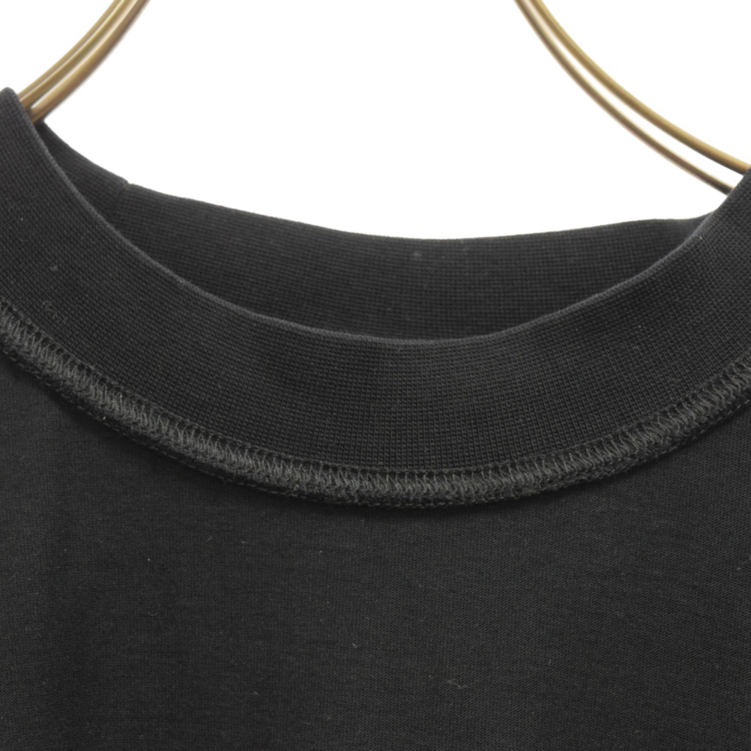 VETEMENTS ヴェトモン 22SS ALL BLACK INSIDE OUT T-SHIRT UA53TR360B
