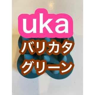 ウカ(uka)のuka  バリカタグリーン(ヘアブラシ/クシ)