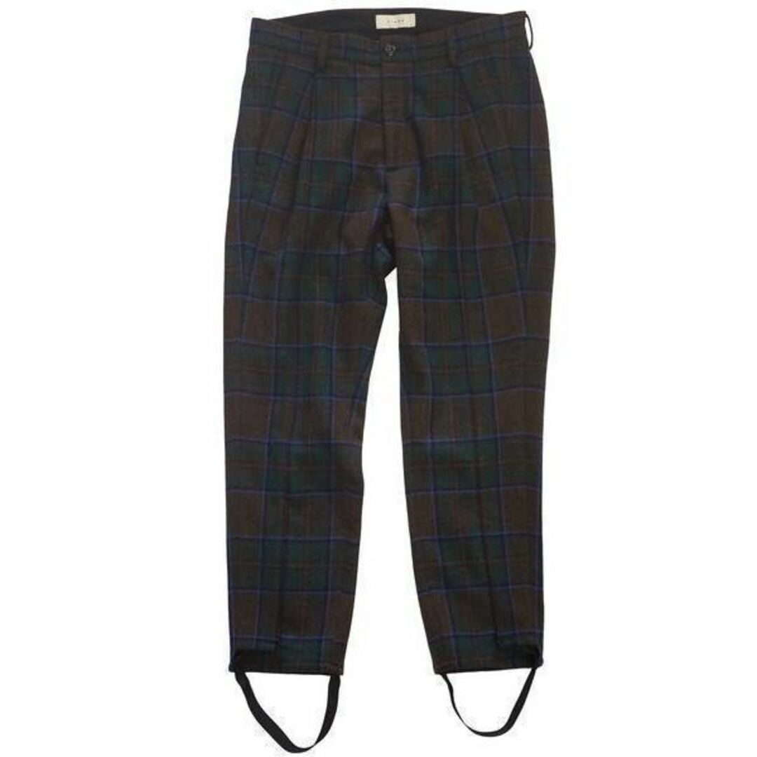 JieDa ジエダ PLAID TUCK PANTS プレイド 9-