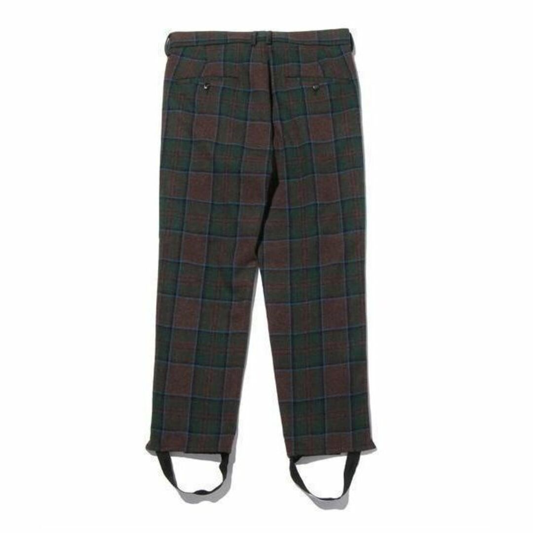 jieda 19aw PLAID TUCK SLACKS