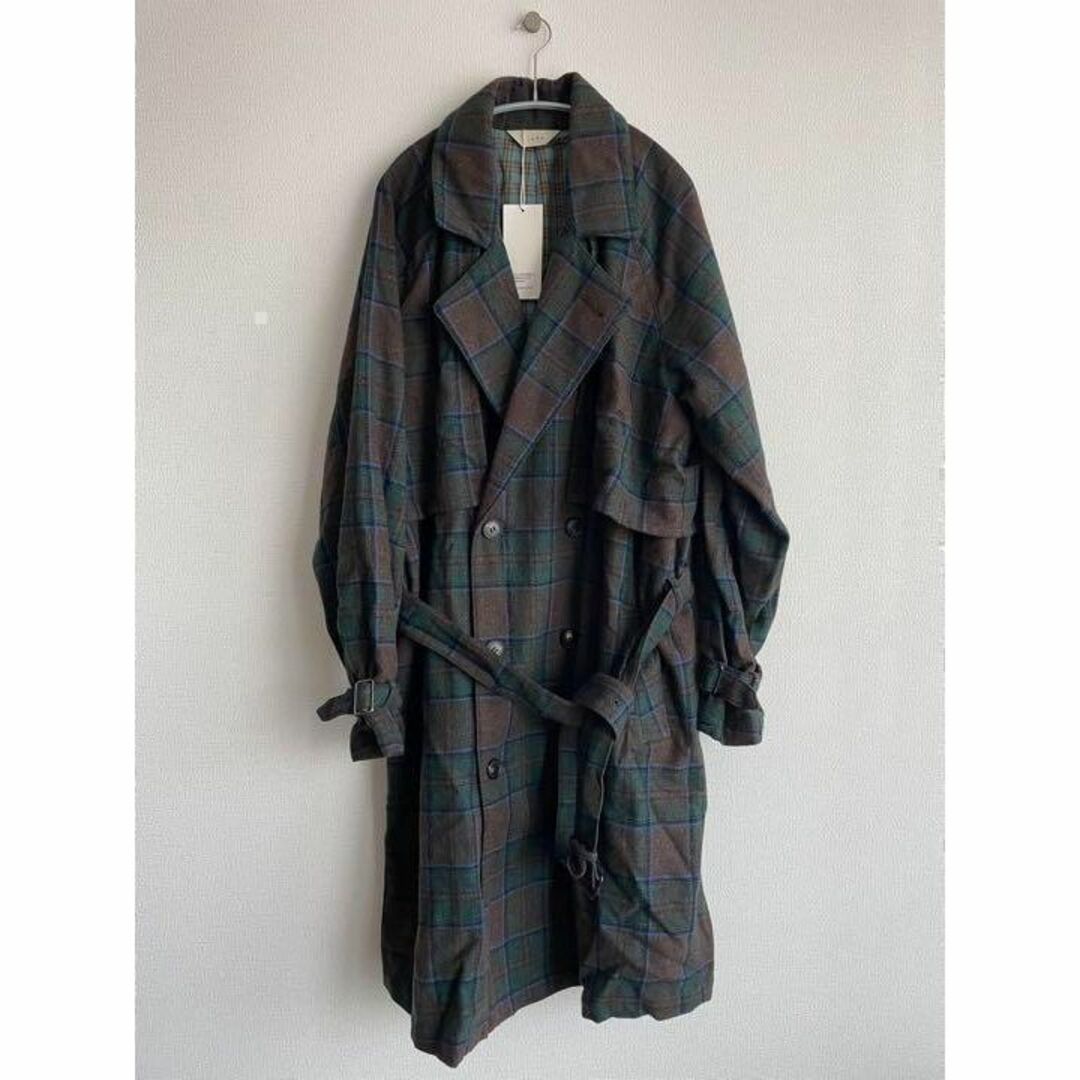 ジエダ plaid coat サイズ2 jieda JIEDA プレイド 5-