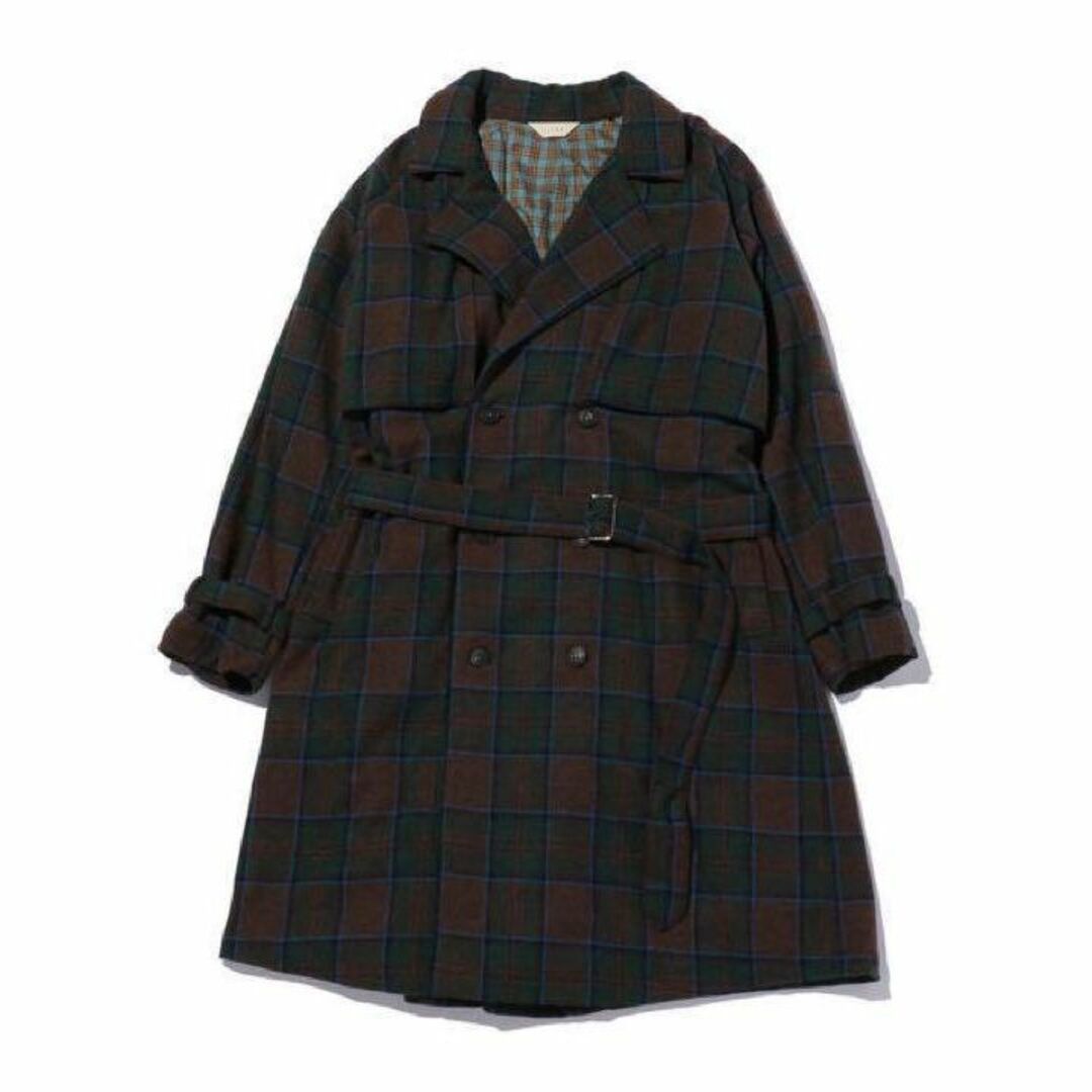 Jieda - ジエダ plaid coat サイズ2 jieda JIEDA プレイド 9の通販 by
