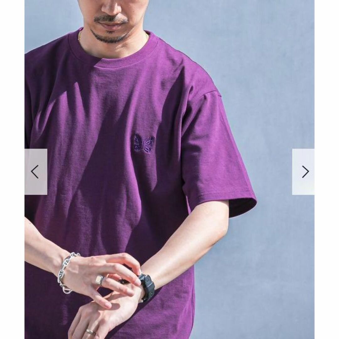 tシャツ S パープル　新品　parple needles ニードルズ 9