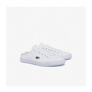 LACOSTE ラコステ ホワイトキャンバス ハイカットシューズ 未使用 箱無し