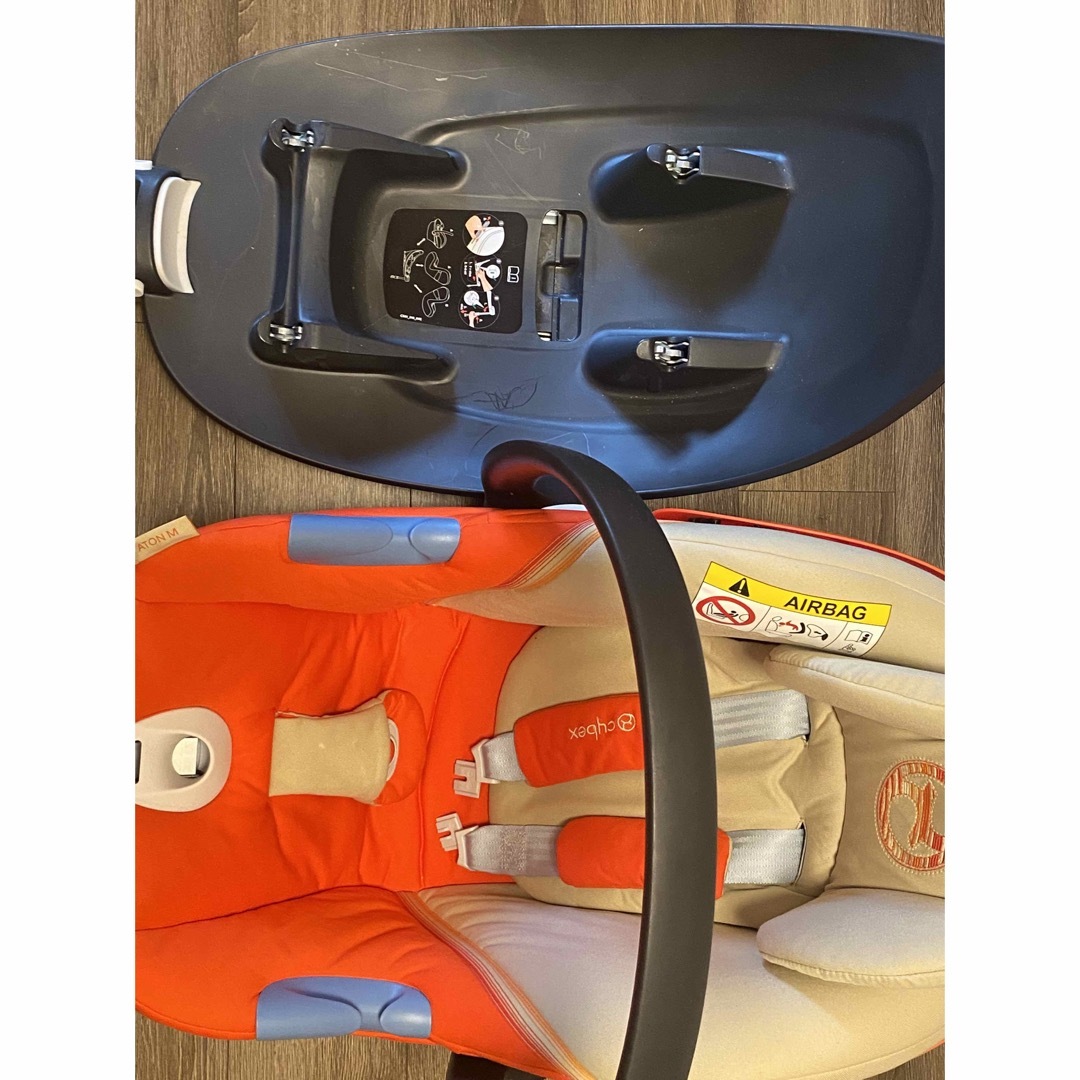 cybex - サイベックス チャイルドシート エイトンm ベース付きの通販