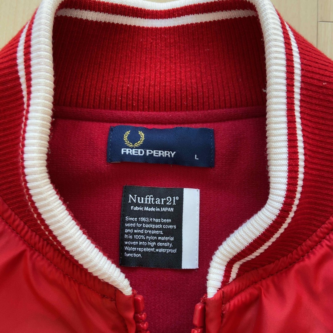フレッドペリー ダウン ボンバージャケット L FRED PERRY
