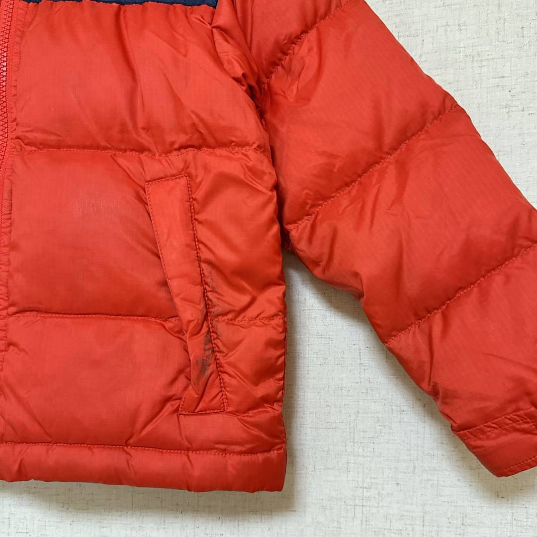 THE NORTH FACE(ザノースフェイス)のノースフェイス　ヌプシジャケット  キッズ110 550フィル  キッズ/ベビー/マタニティのキッズ服女の子用(90cm~)(ジャケット/上着)の商品写真