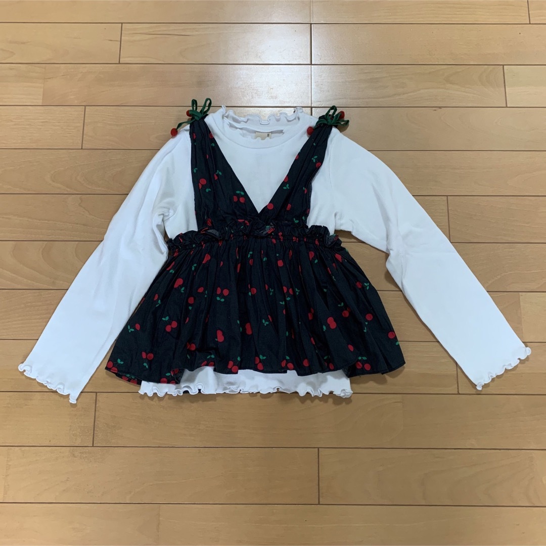 petit main(プティマイン)の★新品★ petit main プティマイン トップス 130 キッズ/ベビー/マタニティのキッズ服女の子用(90cm~)(Tシャツ/カットソー)の商品写真