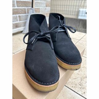 Clarks - 【クラークス】デザートブーツ ブラック 美品の通販 by ...