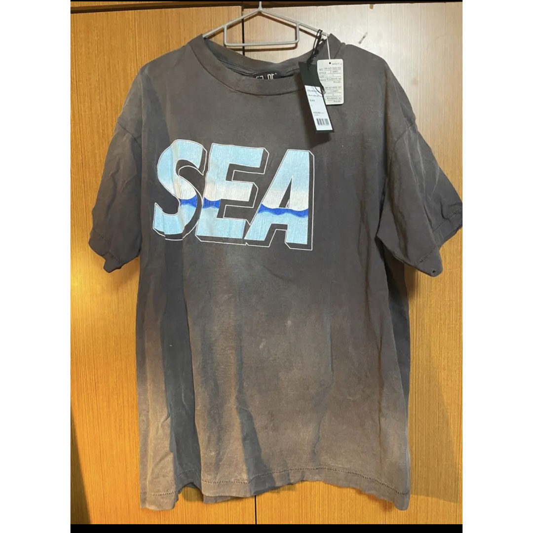 SAINT MICHAEL WIND AND SEA SS TEE M 黒