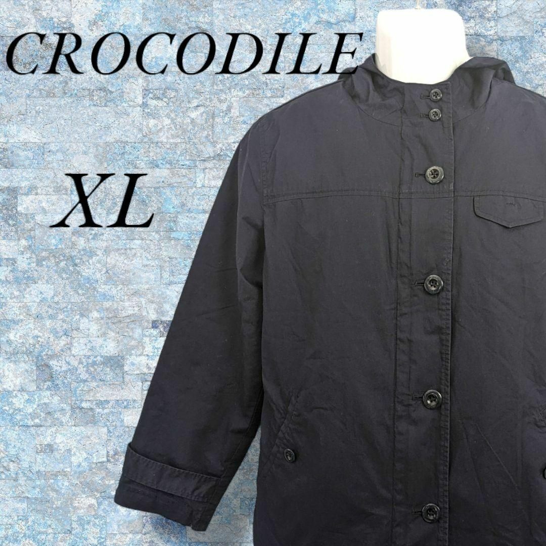 【美品】Crocodile クロコダイル マウンテンパーカー ウインドアップ M