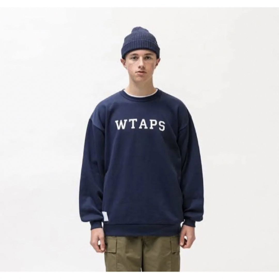 WTAPS ACADEMY / SWEATER / COPO NAVY L