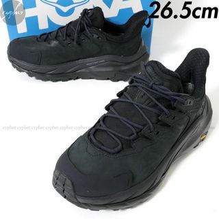 ホカオネオネ(HOKA ONE ONE)の26.5 新品 HOKA ONE ONE M KAHA 2 LOW GTX 黒(スニーカー)