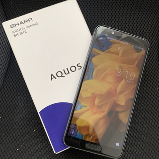 アクオス(AQUOS)のSHARP SIMフリースマートフォン AQUOS sence3 SH-M12 (スマートフォン本体)