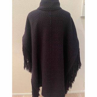 美品 ジルサンダー JIL SANDER カットソー 変形 トップス ポンチョ カシミヤ イタリア製 レディース 34(S相当) ライトグレー