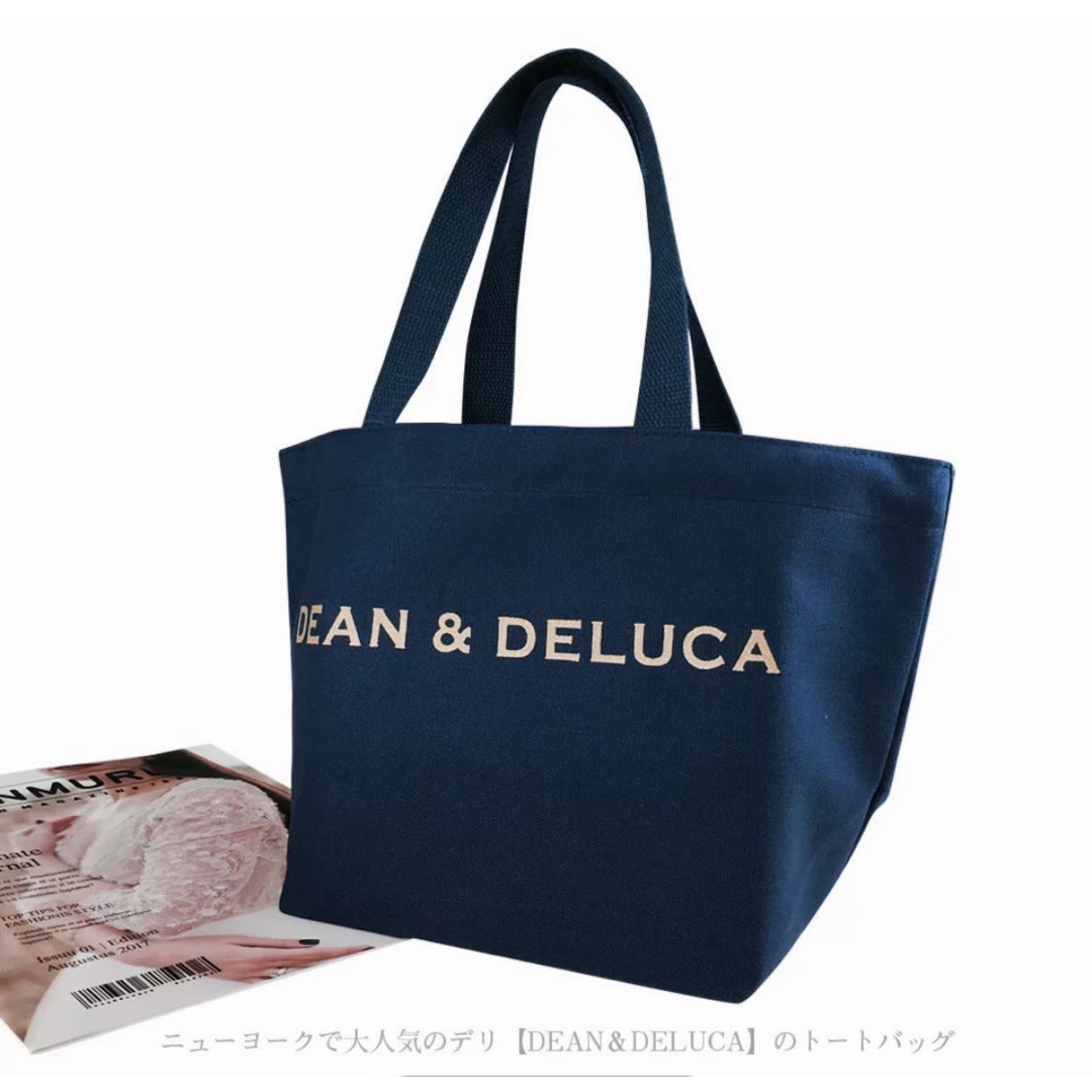 DEAN & DELUCA(ディーンアンドデルーカ)の【新品】エコバッグ折り畳みバッグパープルDEAN＆DELUCAディーン&デルーカ レディースのバッグ(トートバッグ)の商品写真