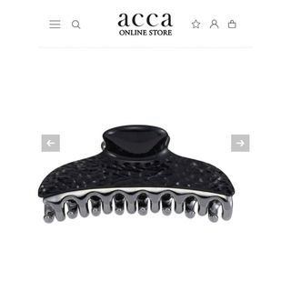 アッカ(acca)のacca美品◇ファントムジュエルクリップ Mサイズ(バレッタ/ヘアクリップ)