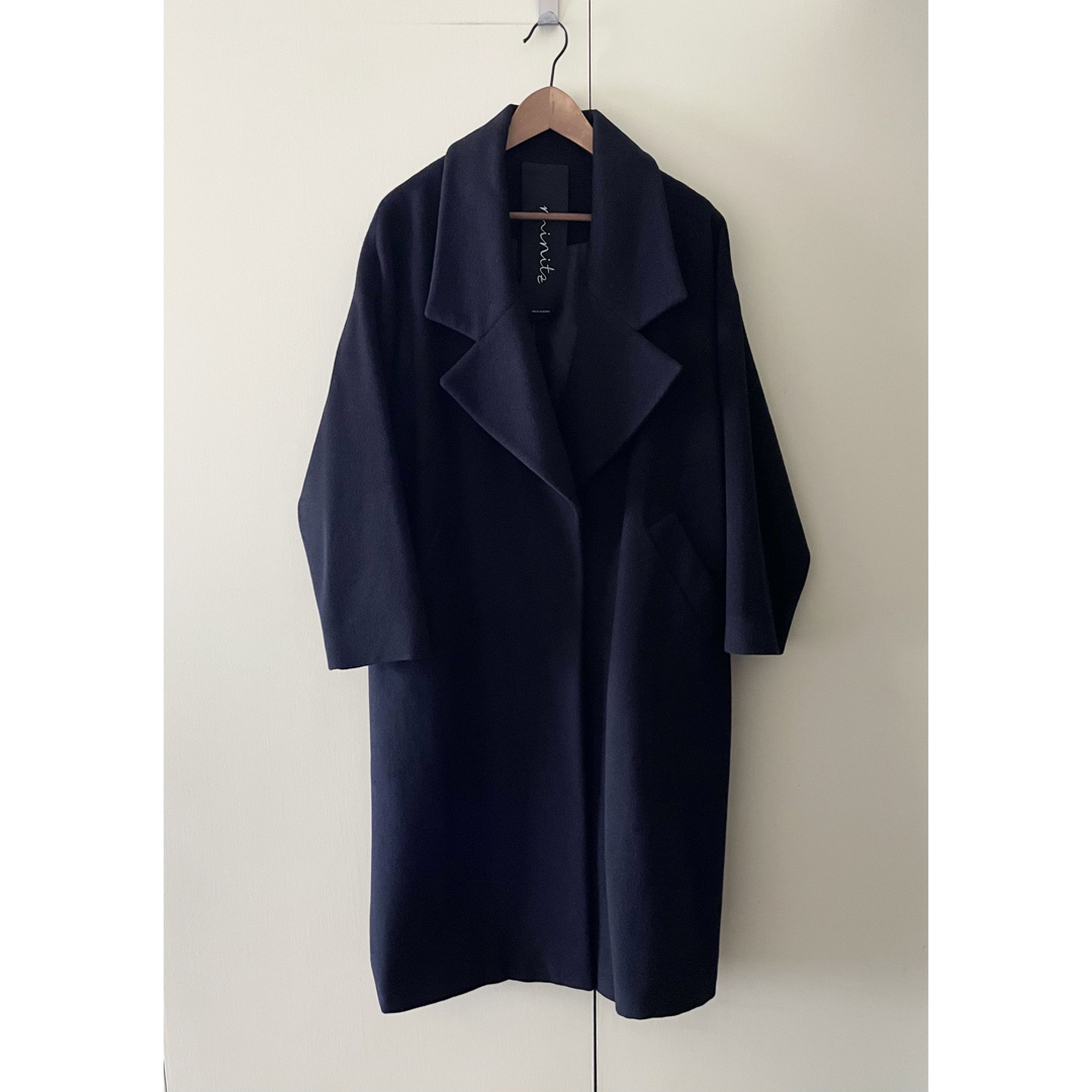 MINITZ ミニッツ ネイビー ルーズフィットコート-