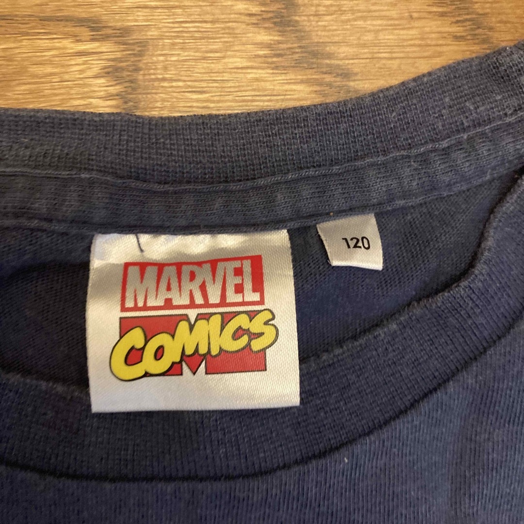 GU(ジーユー)のMARVEL GU キッズTシャツ　2枚セット キッズ/ベビー/マタニティのキッズ服男の子用(90cm~)(Tシャツ/カットソー)の商品写真