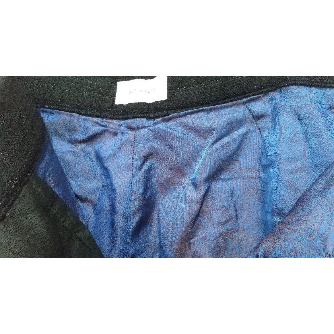 bed j.w. ford 22ss ラメスレッドフレアトラウザーズ
