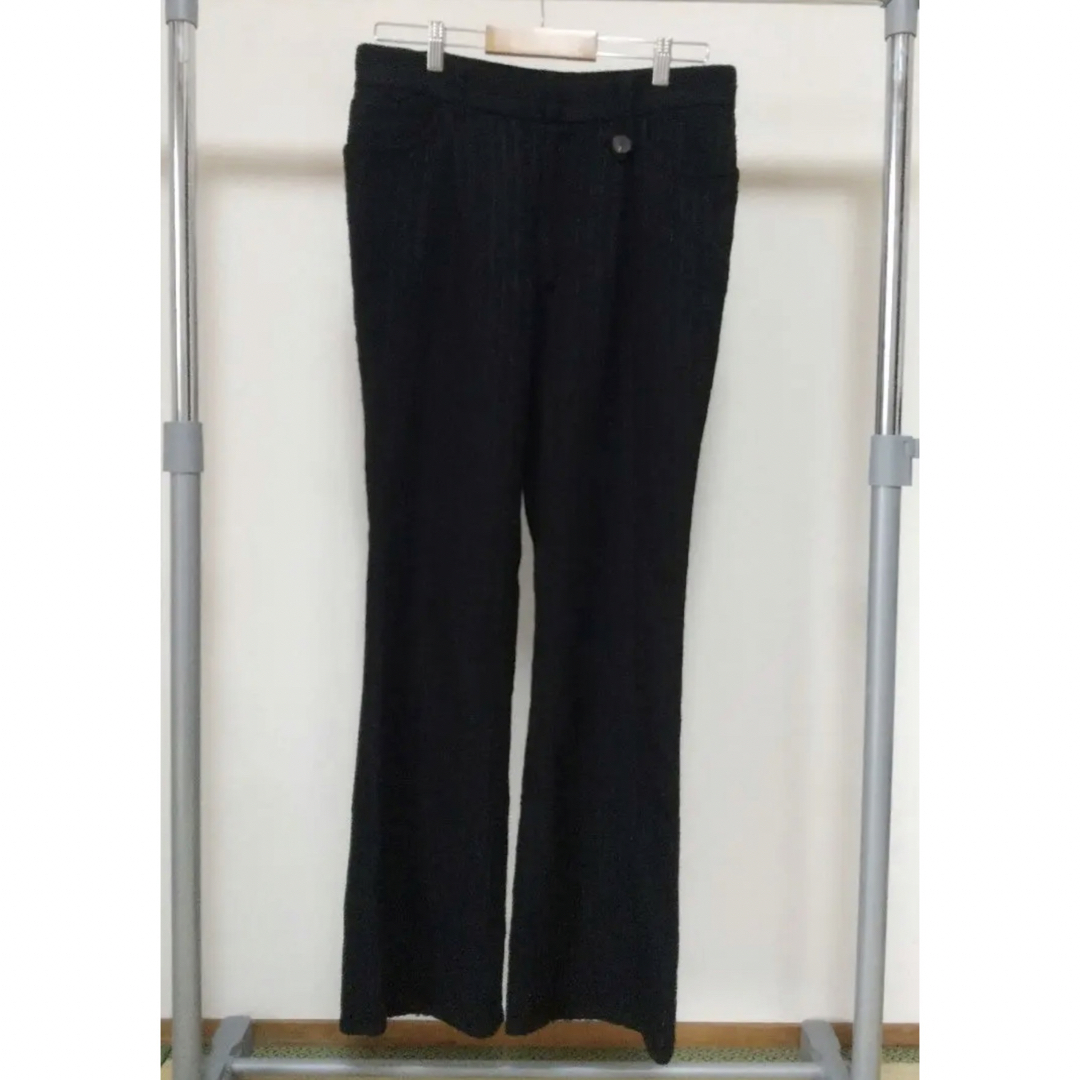 bed j.w. ford 22ss ラメスレッドフレアトラウザーズ