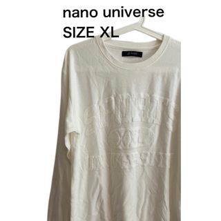 ナノユニバース(nano・universe)のnano universe ナノユニバース 長袖カットソー Tシャツ サイズXL(シャツ)