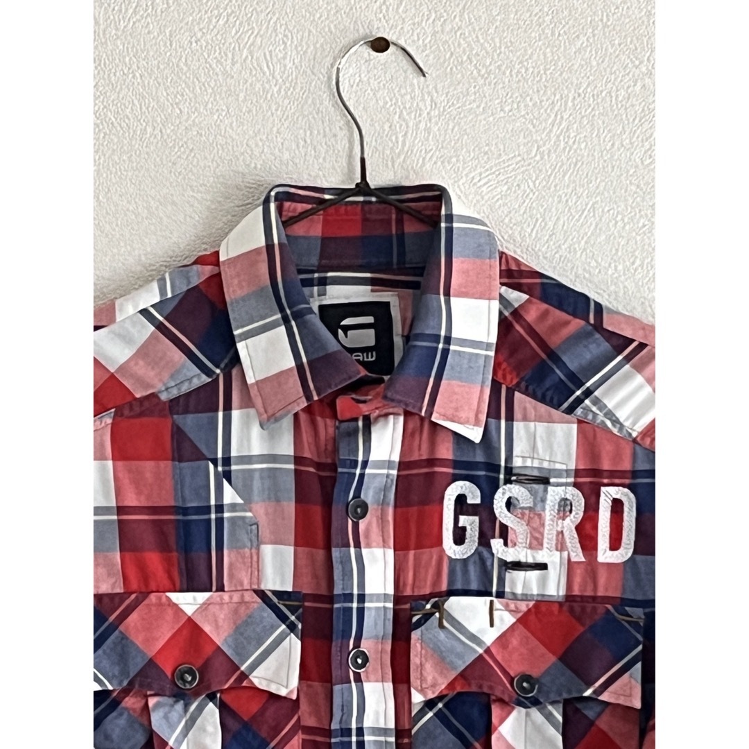 G-STAR RAW(ジースター)のG-STAR RAW チェックシャツ　XS メンズのトップス(シャツ)の商品写真