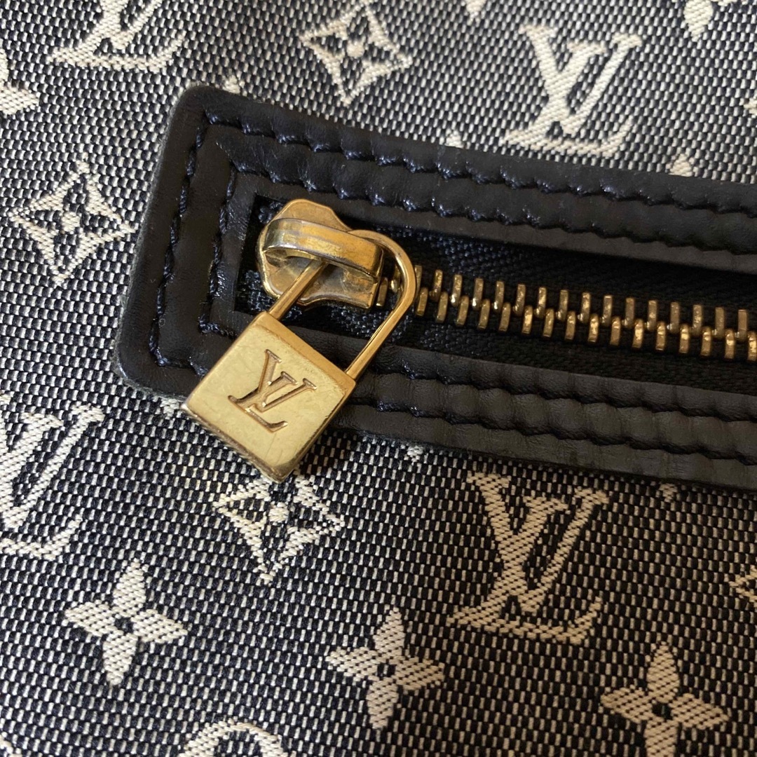 ルイヴィトン モノグラムミニ LUISVUITTON 黒トート - トートバッグ