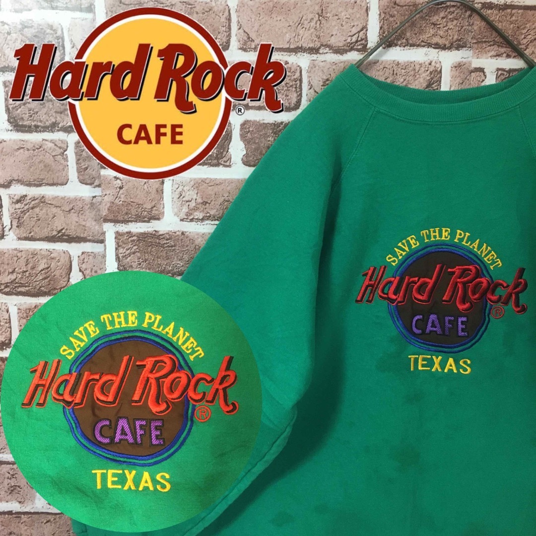 Hard Rock CAFE - 【大人気❗️】ハードロックカフェ☆デカロゴ刺繍