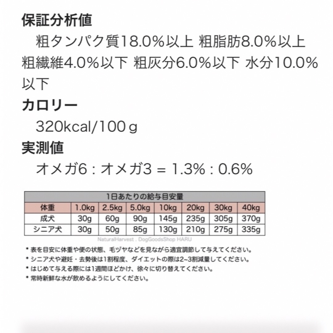 NATURAL Harvest(ナチュラルハーベスト)のkaorin様専用　ナチュラルハーベスト【スモール/フィッシュ/ターキー】 その他のペット用品(ペットフード)の商品写真