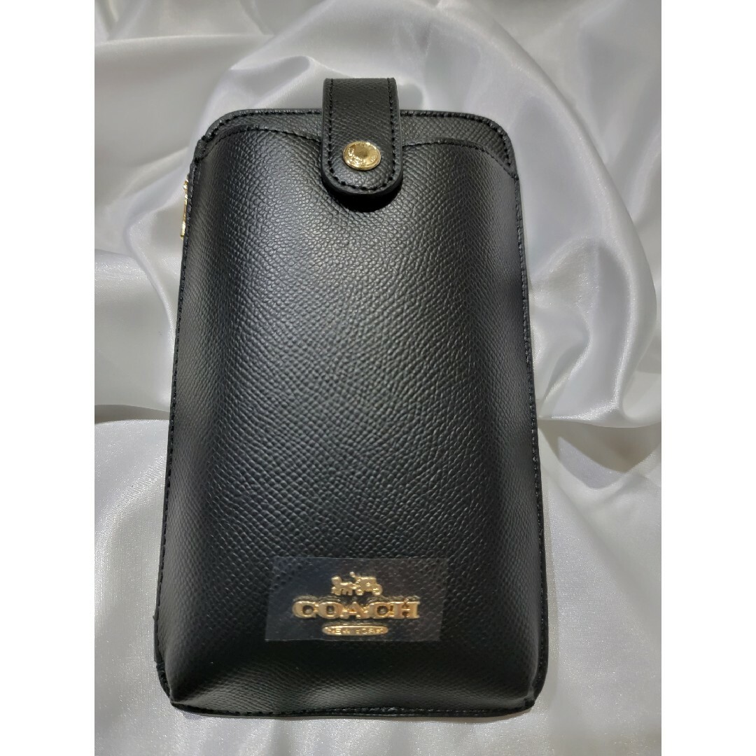 新品未使用 COACH  ノース サウス フォン クロスボディ スマホショルダー