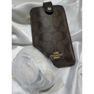 コーチ(COACH)の新品未使用 COACH  NORTH/SOUTH フォン クロスボディ(ショルダーバッグ)