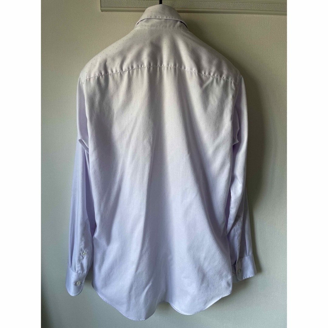 SELECT(セレクト)のSUIT SELECT(スーツセレクト)  ボタンダウン　シャツ　ピンク×ドット メンズのトップス(シャツ)の商品写真