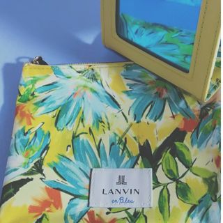 LANVIN en Bleu - 「7」ランバンオンブルー豪華ミラー&ポーチセット