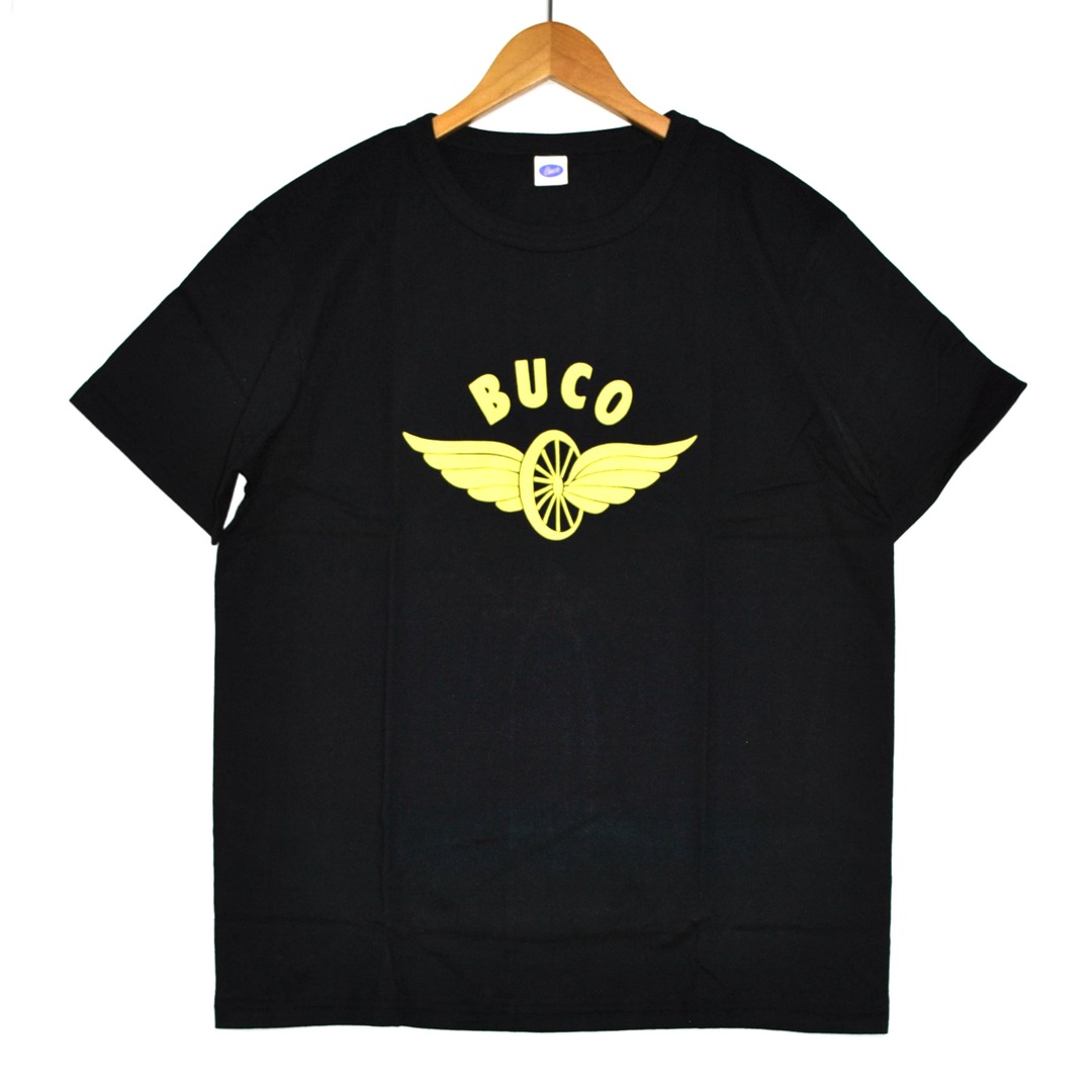 未使用 BUCO ブコ フライングホイールTシャツ 黒 XXL