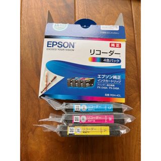 エプソン(EPSON)のEPSON 純正インク　リコーダー　3色(OA機器)