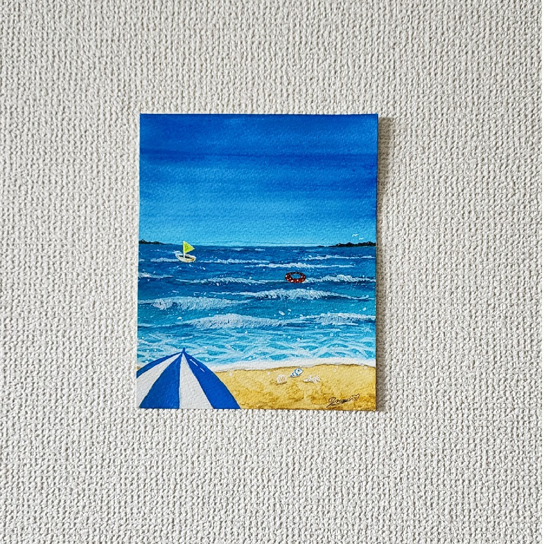 水彩画 風景画 海の絵の通販 by ☆ハッピーカラー☆|ラクマ 水彩画 風景画 海の絵の通販 by ☆ハッピーカラー☆|ラクマ