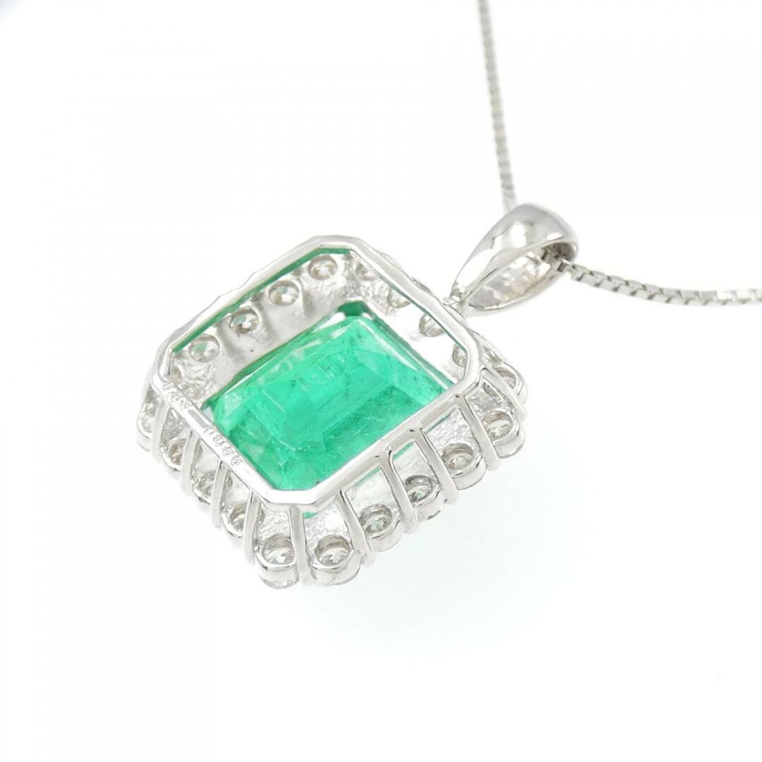 PT エメラルド ネックレス 0.23CT - ネックレス