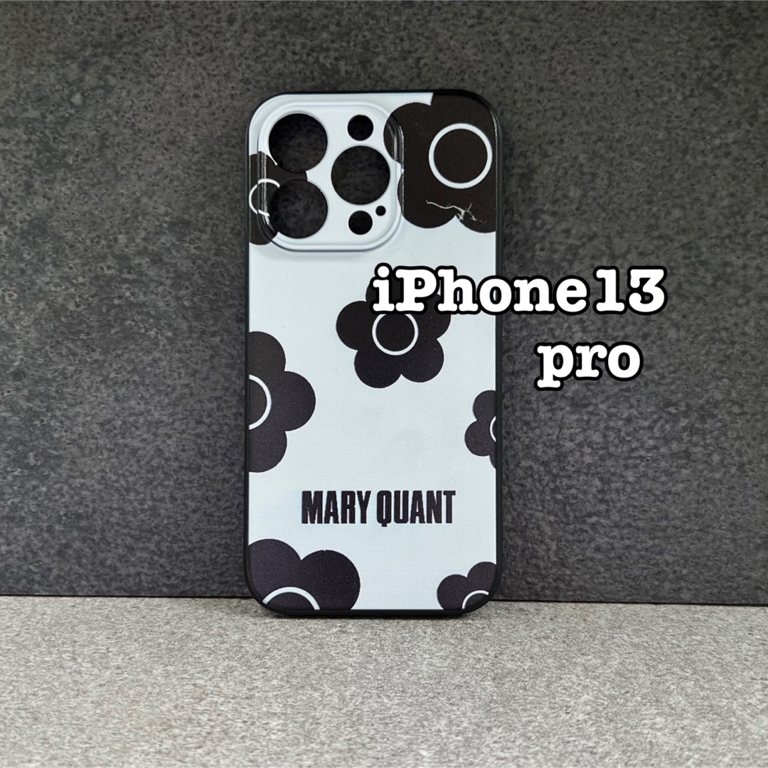 MARY QUANT(マリークワント)のiPhone13pro マリークワント  デイジー柄  モバイルケース  スマホ/家電/カメラのスマホアクセサリー(iPhoneケース)の商品写真