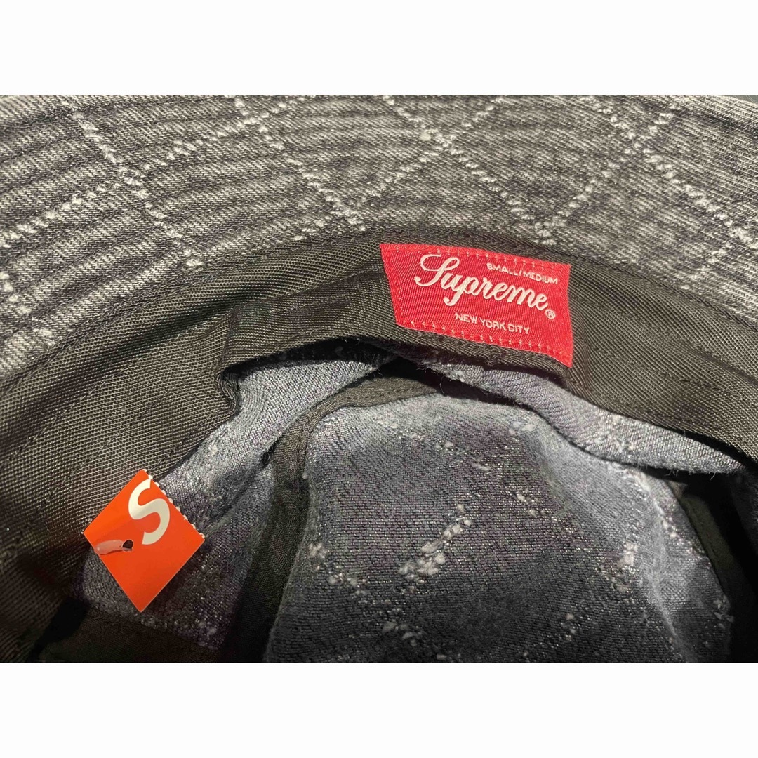 Supreme   supreme Punched Denim Crusher Black S/Mの通販 by