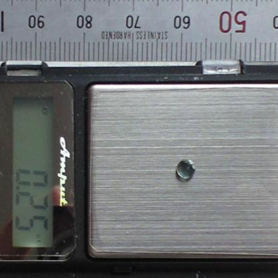0.25ct　ティールブルートパーズ　直径3.5mm 2